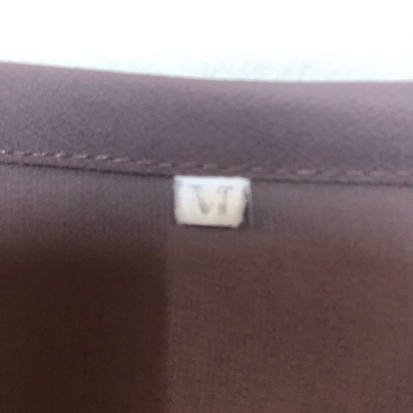 Shein Taupe Button-up Dress Shirt (EUC - Size M) - Picture 4 of 4